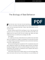 The Biology of Bad Behavior: Rom The Early 1960S To The Early 1990S