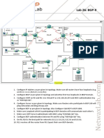 Lab 26: BGP-II: Topology