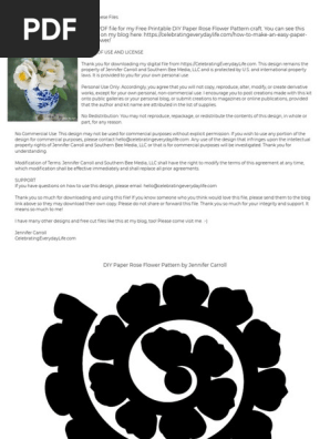 DIY-Paper-Rose-Flower-Pattern-PDF-by-Jennifer-Carroll