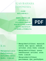 KD 3.11 Menganalisis Kebahasaan Artikel Atau Buku Ilmiah