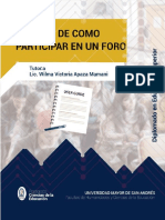 Manual de Ingreso de La Plataforma2021