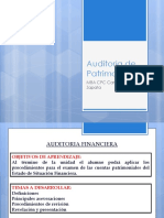 Auditoria Financiera Patrimonio