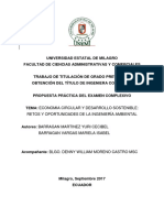 Economía Circular y Desarrollo Sostenible Retos y Oportunidades de La Ingeniería Ambiental