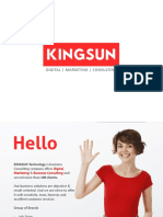 KINGSUN - Branding Proposal