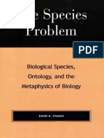David N. Stamos - The Species Problem, Biological Species, Ontology, And the Metaphysics of Biology (2003) - Libgen.lc
