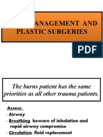 Burn Management and Plastic Surgeries