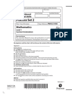 Practice Set 2: Mathematics