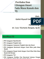 Gangguan Perilaku Dan Emosi Onset Anak Remaja