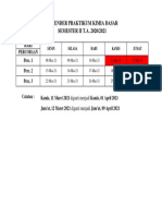 Kalender Praktiku Kimia Sem. 2 2020-2021