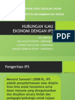 Presentasi-Hubungan Ilmu Ekonomi Dengan IPS