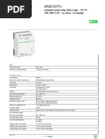 SR3B261BD Modular Smart Relay Manual | PDF | Relay | Electrical Engineering