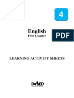 English 4 1Q Lesson Plan and Activity Sheets