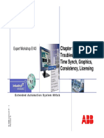 Troubleshooting 800xa Time Synch, Graphics, Consistency, Licensing