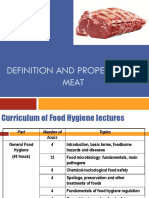 Definition and Properties of Meat Laczay 2021