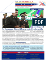 Venezuela Informează| Buletin Săptămânal 16.07.2021 - versiune limba franceza