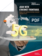 Vran With Ethernet Fronthaul: Reduce Cost - Improve Spectral Efficiency - Prepare For 5G