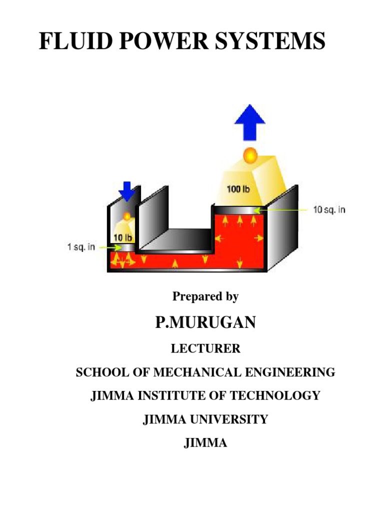 Fluid Power Systems PDF Pump Actuator