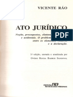 Ato Jurídico - Vicente Ráo