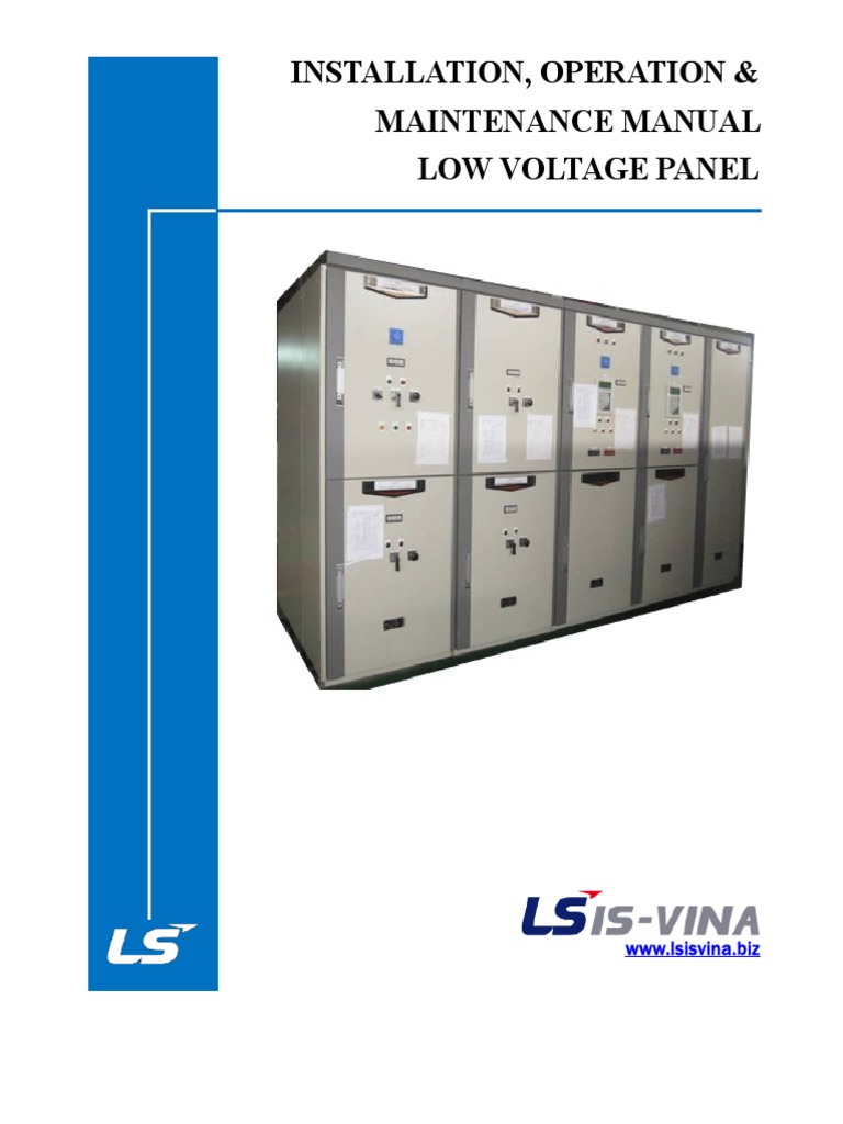 Low Voltage Switchgear Manual | PDF | Capacitor | Relay