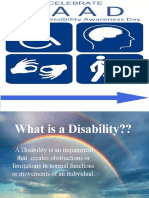 Disabilit Y: An Effort By:-Sehaj Saubhagya Priyam