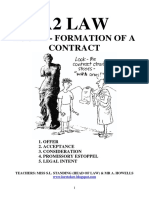 Book 1 - Formation of A Contract