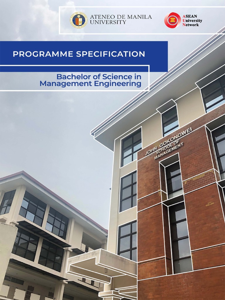 Bachelor of Science in Management Engineering | PDF | Strategic ...