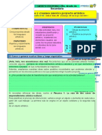 Ficha de Trabajo Semana N°08 - Arte-5° (César)