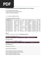 Big Data - ASSIGNMENT 2