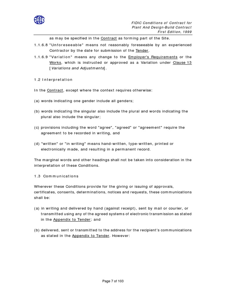 Pages From FIDICNewYellowBook PDF