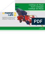 Catálogo de Peças para Recolhedora e Trilhadora de Café Master Café II