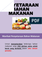 Penyetaraan Bahan Makanan (25 Januari 2021)