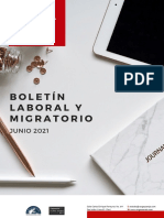 Boletín Laboral - Junio 2021