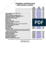 GLP/GDP60VX, GLP/GDP70VX (E878) Service Manual Contents