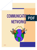 Communications Networks: 1/18/2021 SA-ISM-2-2 1