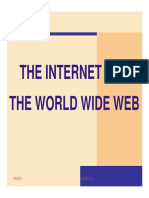 The Internet and The World Wide Web The World Wide Web: 1/18/2021 SA-ISM-2-3a 1