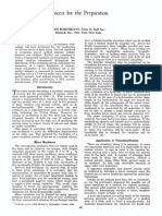 Microemulsion Process For The Preparation of Sucrose Esters Osipow1967