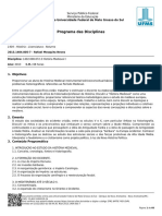 Programa 1709999 Programa Das Disciplinas Rafael Mesquita Neves