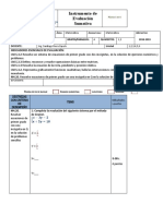 Evaluación - Suple Primero