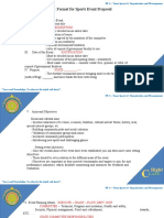 Lesson 4 Format For Sports Event Proposal