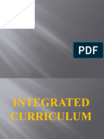 Integrated Curriculum