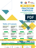 LDM 2 For Teachers: Practicum Portfolio