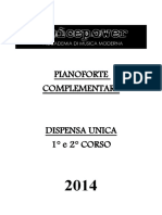 Dispensa Di Pianoforte Complementare 2014