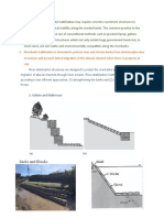 Riverbank Restoration and Stabilization May Require Concrete Revetment Structures To Provide Lateral and Vertical Stability Along The Eroded Banks