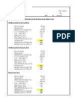 CD CM Overrides For Report Conductor Shielding Factor