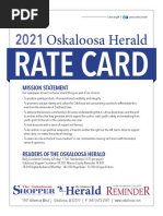 2021 Oskaloosa Herald Rate Card