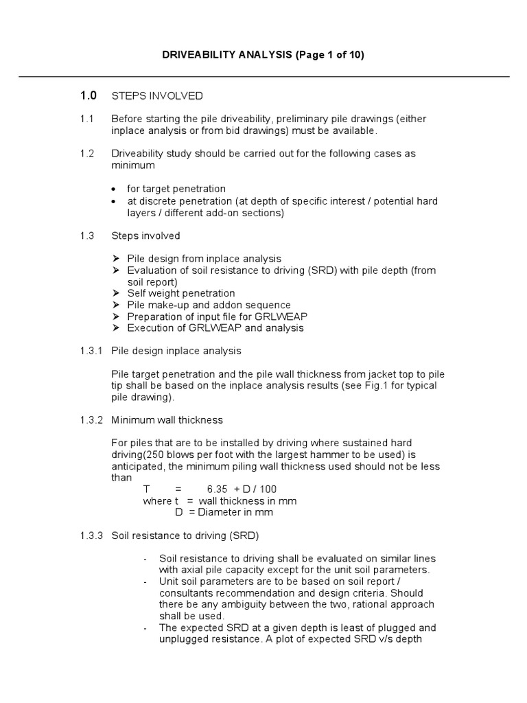 Driveability Analysis (Page 1 of 10) | Download Free PDF | Hammer ...