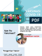 Vaksinasi COVID-19 Puskesmas Magelang Selatan