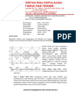 Teknik Sipil, Arsitektur & Elektro UAS Semester Ganjil 2020/2021