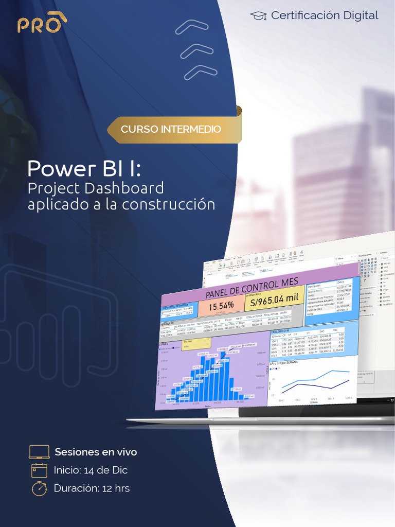 Brochure Power BI para Constructores | PDF | Gestión de proyectos ...