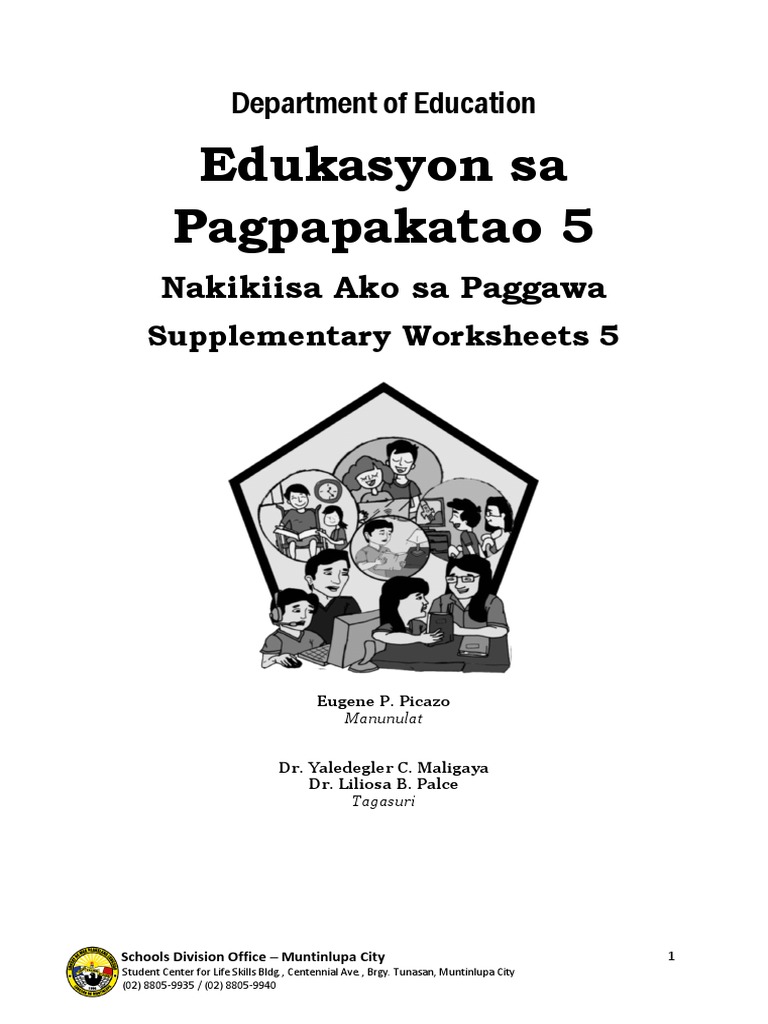 EsP 5 Week 5 | PDF